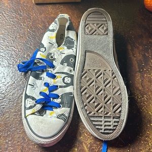 Monkey and banana converse sneakers